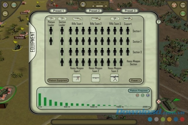 Tùy chỉnh trang bị trong game chiến thuật mới Land Doctrine cho máy tính