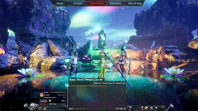 Land of Chaos Online II Revolution là game MOBA sử dụng Unreal Engine 4