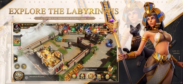 Khám phá các mê cung đầy nguy hiểm để có được kho báu