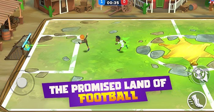 Đến với miền đất hứa của bóng đá trong game Land Of Goals