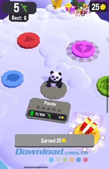 Bản đồ game Land Sliders