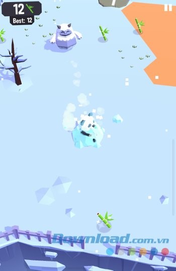 Thử thách trong game Land Sliders