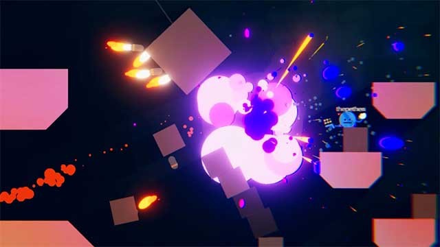 Hiệu ứng cháy nổ hài hước nhưng không kém phần hoành tráng và ấn tượng