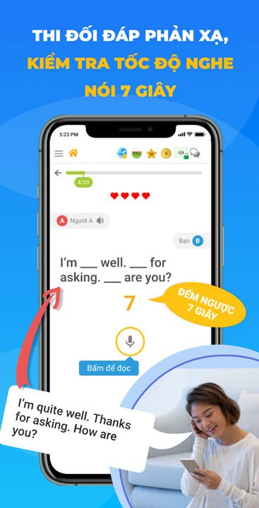 Kiểm tra tốc độ nghe