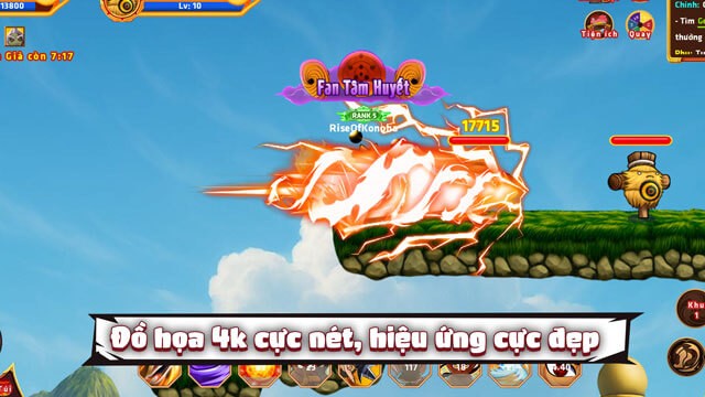 Đồ họa 4K cực nét, hiệu ứng cực đẹp