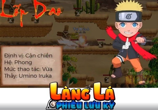 Naruto trong game Làng lá phiêu lưu ký