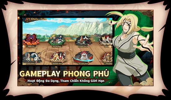 Gameplay phong phú, hoạt động đa dạng