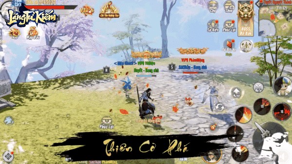 Game Lãng Tử Kiếm 3D cho iOS