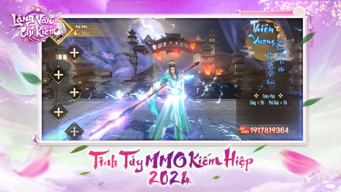 Tinh túy MMO kiếm hiệp kết hợp tình duyên