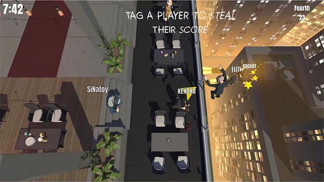 Gắn thẻ đồng nghiệp và cướp điểm của họ một cách ngoạn mục