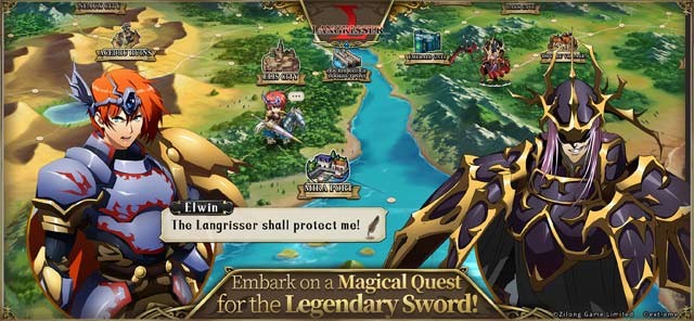 Game nhập vai Nhật Bản với lối chơi chiến thuật hấp dẫn Langrisser