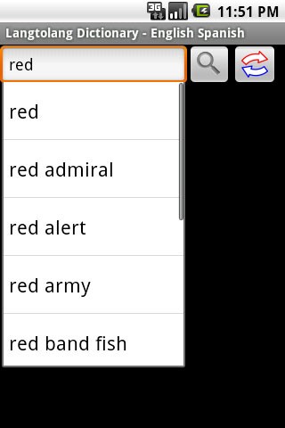 Langtolang Dictionary for Android