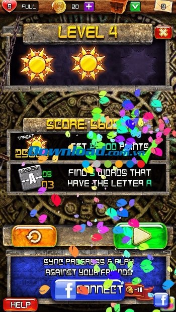 Hoàn thành level và lên cấp