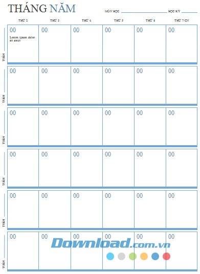 Lập kế hoạch bài học với ghi chú