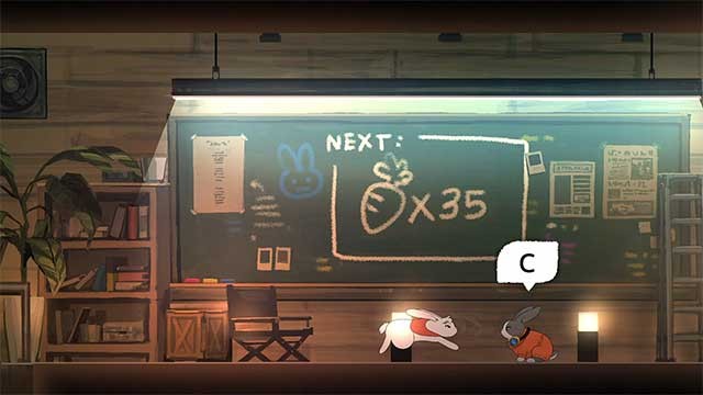 Lapin là game mô phỏng kết hợp đi cảnh cực dễ thương