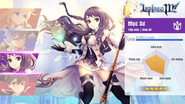 Chức nghiệp mục sư trong Laplace M