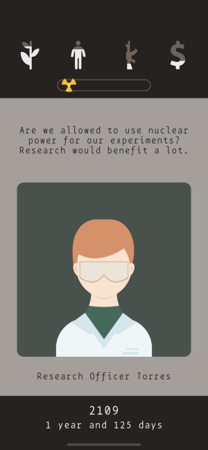 Bạn trở thành tổng thống ở tương lai trong game Lapse A Forgotten Future