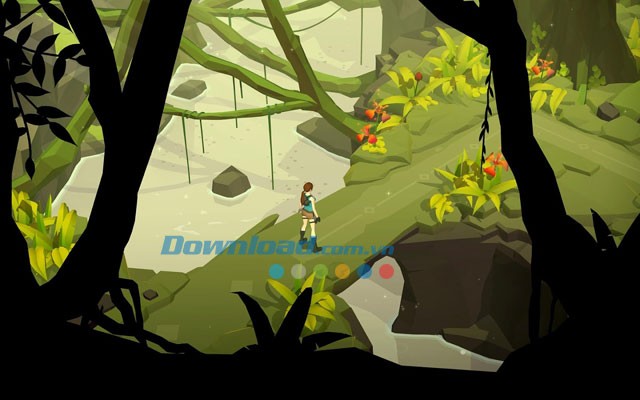 Nhân vật chính trong Lara Croft GO