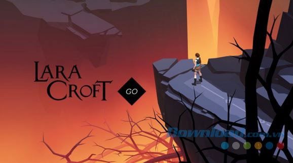 Game phiêu lưu giải đố Lara Croft GO
