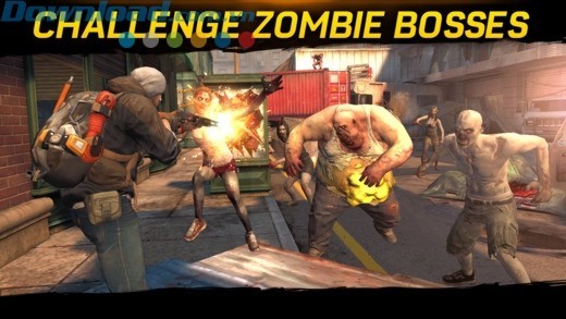 thách thức những con boss zombie nguy hiểm