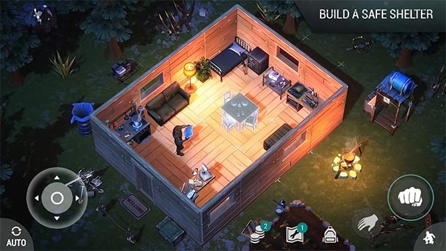 Xây dựng căn cứ vững chắc và an toàn để phòng thủ, bảo vệ những người sống sót