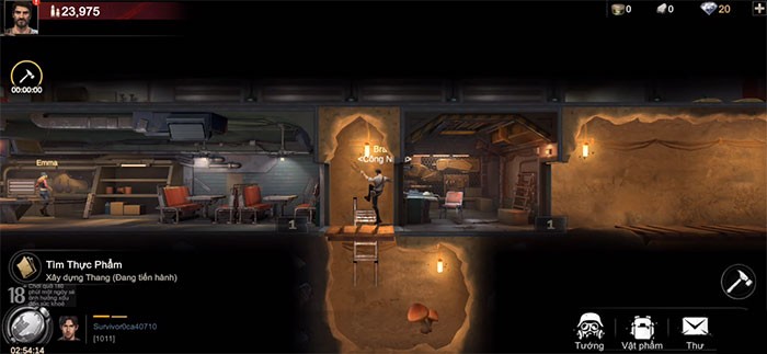 Xây dựng căn cứ trú ẩn dưới lòng đất