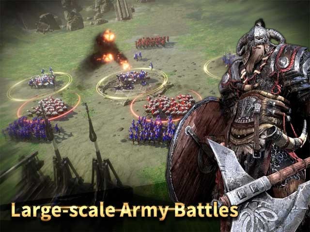 Trải nghiệm những trận chiến PvP đậm chất chiến thuật trên quy mô lớn