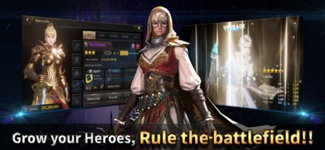 Phát triển anh hùng, chinh phục chiến trường trong Last Kings