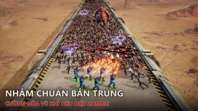 Nhắm chuẩn bắn trứng, cường hóa vũ khi tiêu diệt Zombie