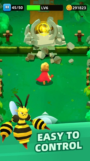 Điều khiển anh hùng từ xa bằng một ngón tay