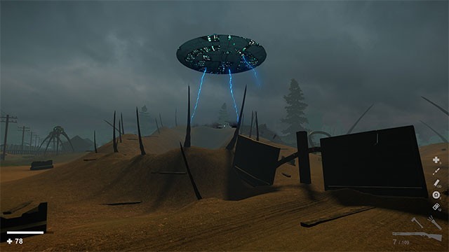 Câu chuyện trong game Last Village bắt đầu khi nhóm alien tấn công ngôi làng