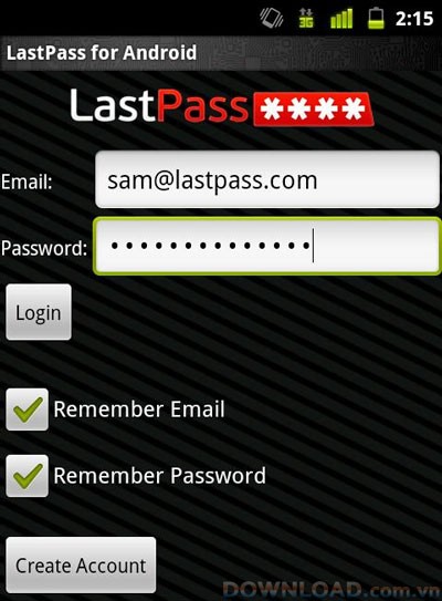 LastPass For Android
