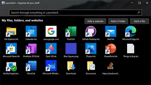 Launcher X có 2 chế độ nền sáng và nền tối tùy theo nhu cầu sử dụng
