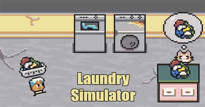Laundry Simulator là game quản lý kết hợp point-and-click dễ thương