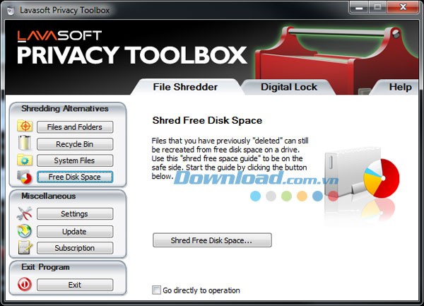 Lavasoft Privacy Toolbox