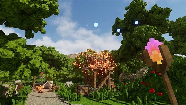 Khám phá, chiến đấu và xây dựng trong những vùng đất bí ẩn