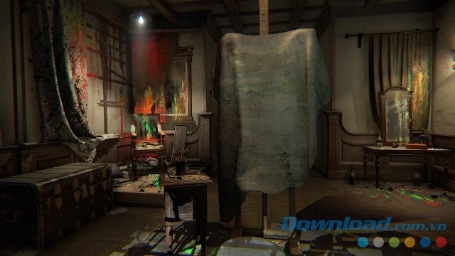 Khám phá câu chuyện của họa sĩ trong game kinh dị Layers of Fear