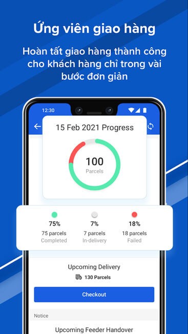 Thông tin đơn hàng luôn được hiển thị