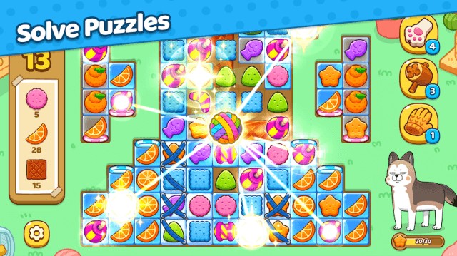 Giải quyết các màn đố đầy thách thức, gây nghiện