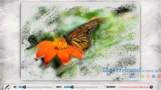 Hiệu ứng tranh vẽ độc đáo