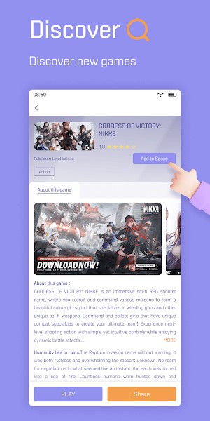 Khám phá và tìm kiếm game bạn yêu thích