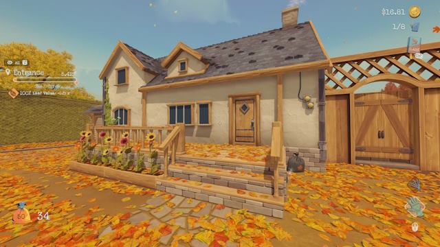 Leaf it Alone là tựa game mô phỏng dọn lá thư giãn