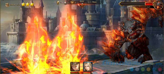 Giao diện trong game League of Angels 2 Online