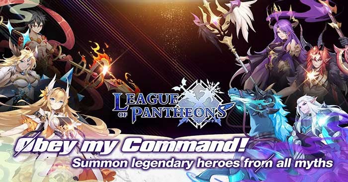 League of Pantheons là game chiến thuật đồ họa Anime tuyệt đẹp