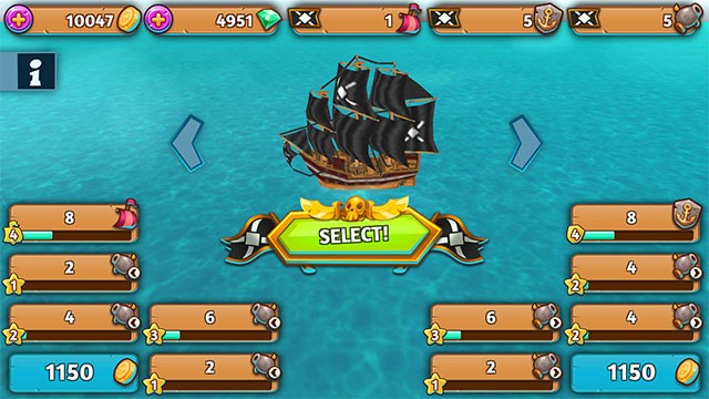 Trang bị vũ khí cho tàu cướp biển