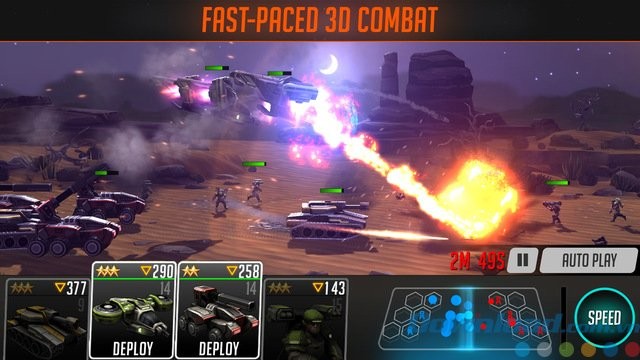 Chiến đấu trong các trận đánh tốc độ cao