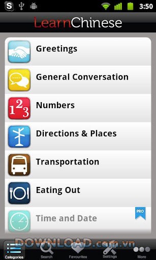 Learn Chinese Mandarin Phrases for Android