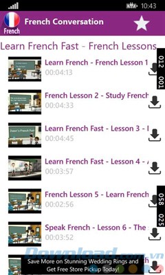 Learn French Courses trên Windows Phone