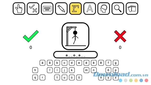 Trò chơi Hangman kinh điển và hấp dẫn