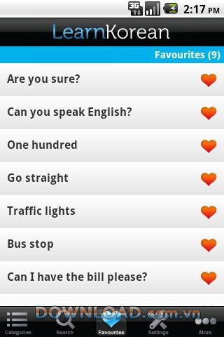 Learn Korean Phrasebook